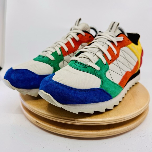 Merrell Alpine 83 Sneakers Men's 9 Multicolor Suede Retro Shoes Colorful - Picture 2 of 7